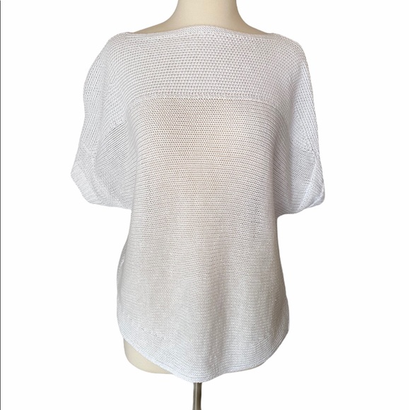Tommy Bahama Tops - Tommy Bahama Short Sleeve White Knit